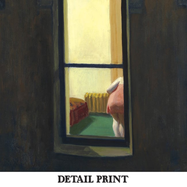 Edward Hopper Print - Night Windows