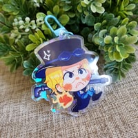 Image 2 of sabo ✨ holographic acrylic charm