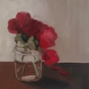 Image 1 of Nature morte aux fleurs  dans un bocal