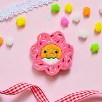 Image 1 of Donut Cat Brooch
