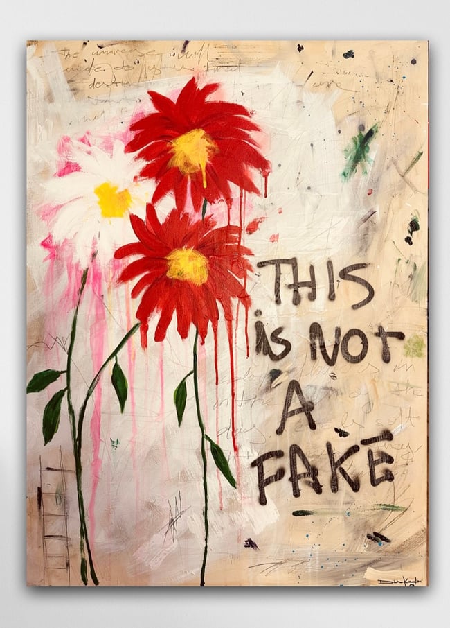 This is not a fake (30”x40”)