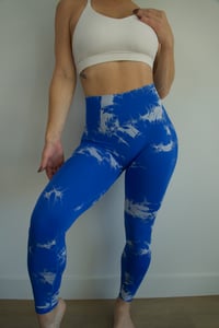 Image 3 of DEEP BLUE LEGGINGS