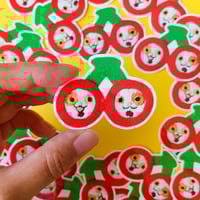 Image 4 of Cats in Hats Clear Vinyl Stickers