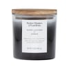 Scented 2-Wick Jar Candle with Glass Lid Bubble candle Flameless