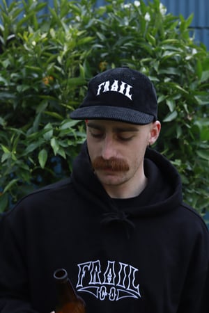 BLACK CORDUROY HAT