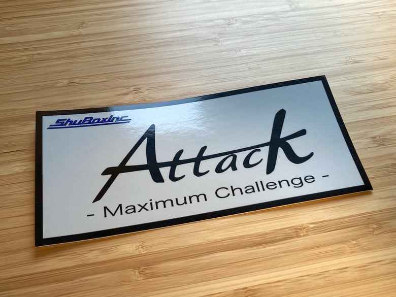 Image of Attack x ShuBoxInc Official Sticker