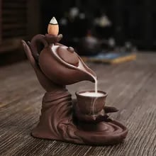 New Peculiar Creative Home Decorations Zen Meditation Buddha Hand Tea Ceremony Backflow Incense