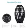 A1 LED Flame Torch Lamp Bluetooth Speaker TWS Portable Music Player Outdoor Light Wireless Speaker