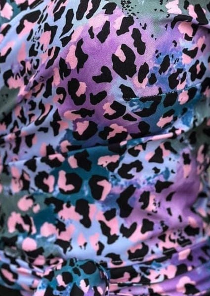 Image of Purple Leopard Leggings 