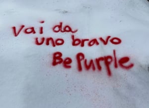 Image of Graffiti poetici in cornice by Be Purple