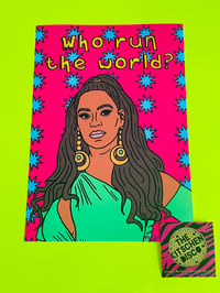 ‘Who Run The World’ Beyoncé Art Print