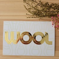 Image 1 of Carte Postale "WOOL" par The Woolly Skein