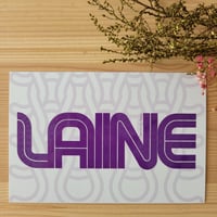 Image 1 of Carte Postale "LAINE" par The Woolly Skein