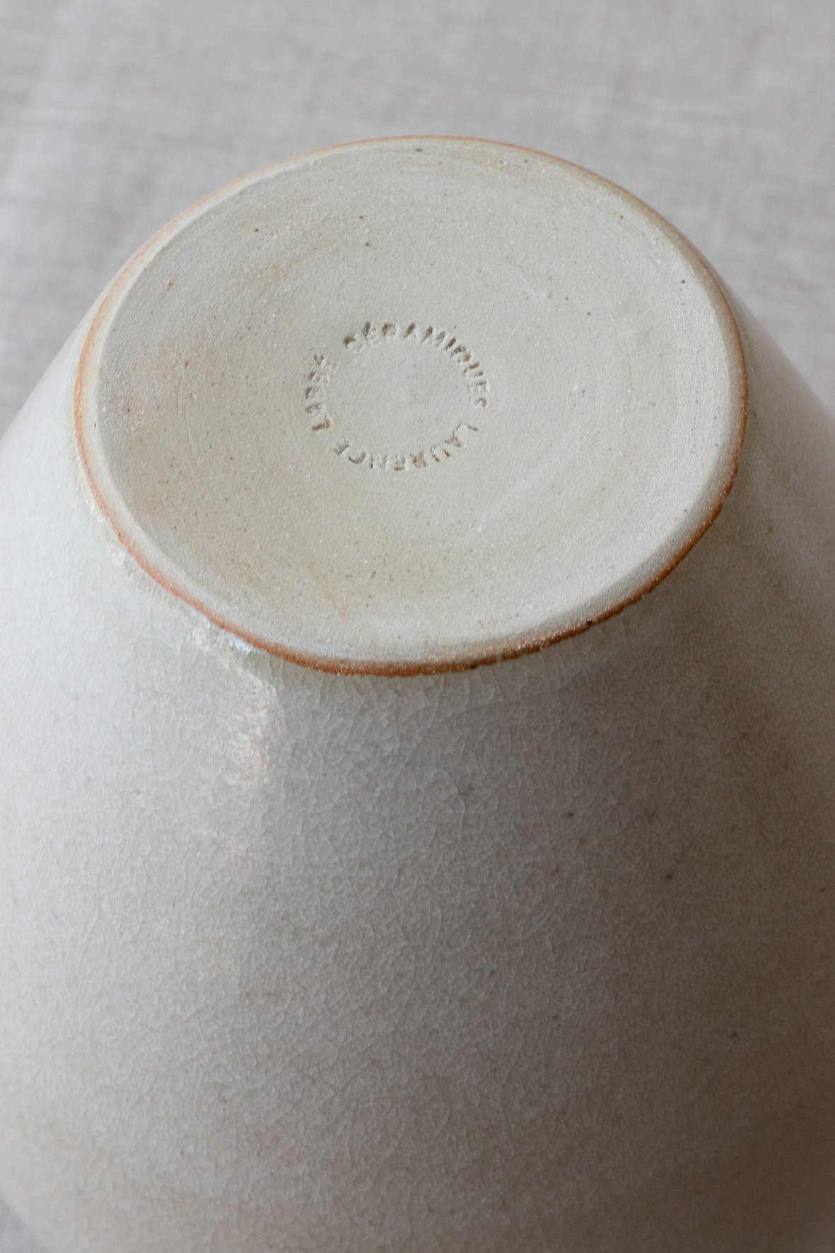 Image of vase 17 cm / beige