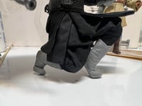 Image 2 of Articulated Boot Upgrade For Play One Twelve Black Warrior