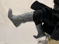 Image 3 of Articulated Boot Upgrade For Play One Twelve Black Warrior