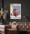 6th Grand Prix Monaco | Georges Hamel | 1934 | Wall Art Print | Vintage Poster