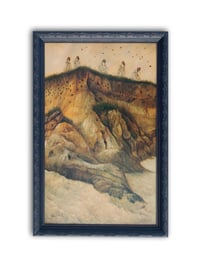 NOM KINNEAR KING - 'SAND MARTINS' - ORIGINAL PAINTING