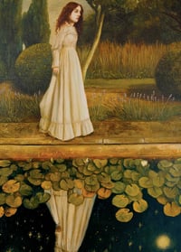 Image 2 of NOM KINNEAR KING - 'THE HUNT UNDER THE MOON' - ORIGINAL PAINTING