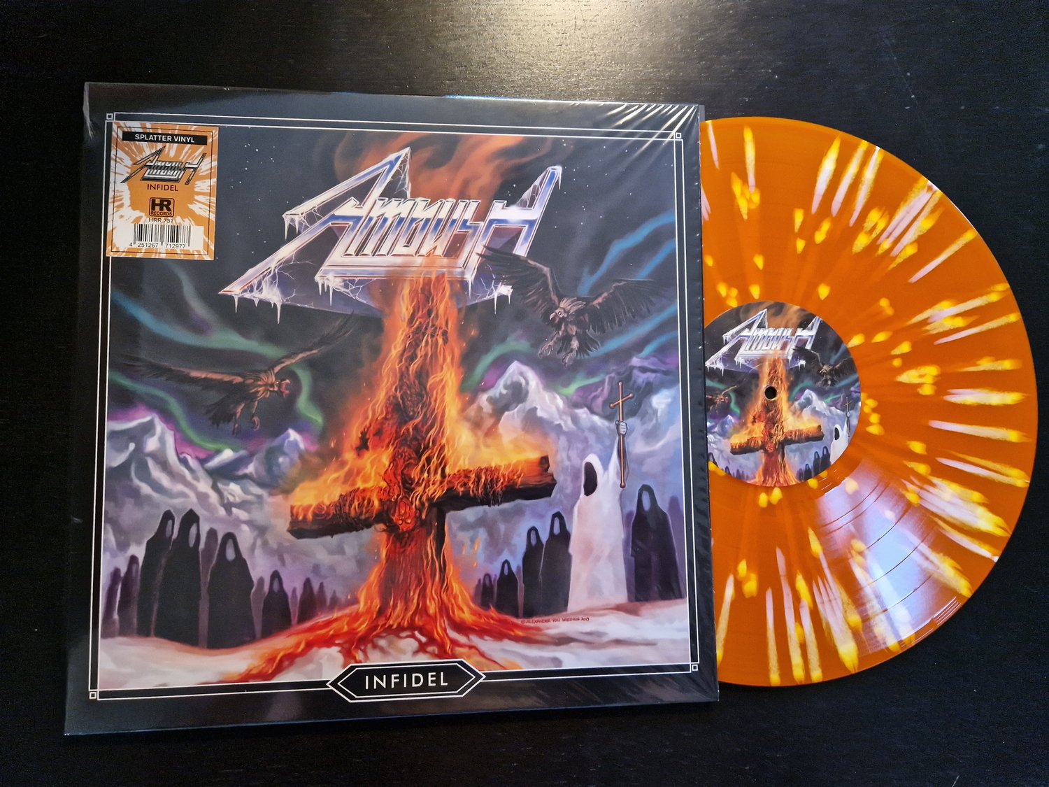 Image of Infidel - LP Splatter Orange