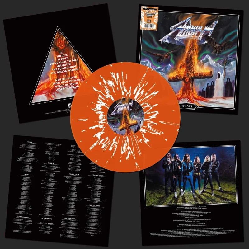 Image of Infidel - LP Splatter Orange