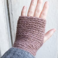 Image 2 of Wrist Worms, Chunky, Mauve