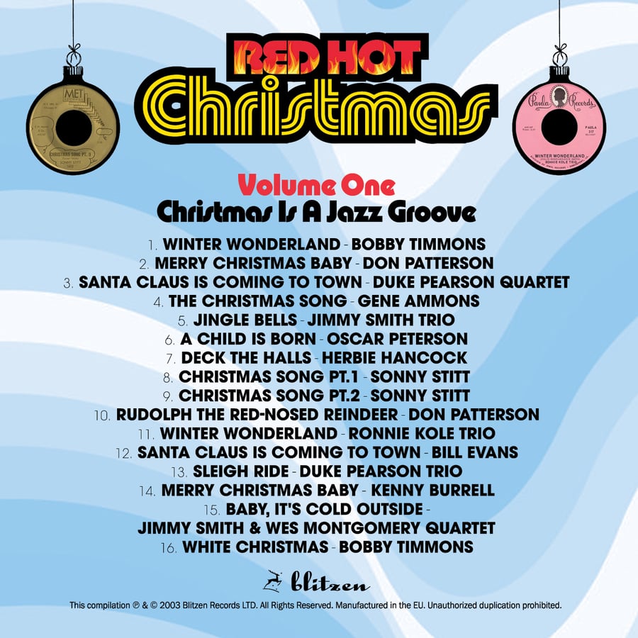 Image of RED HOT CHRISTMAS - Christmas is a Jazz Groove VOL. 1 [Audio CD] 2023 FREE US SHIPPING