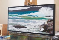 Image 3 of Crashing Waves (Harris) - Framed Original