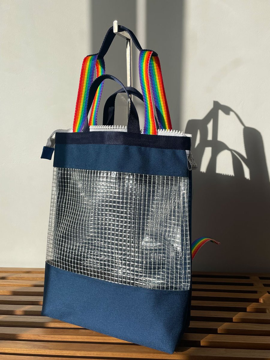 Image of Ghostbag Bleu Indigo Rainbow