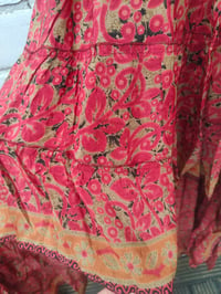 Image 5 of Marley upto  18uk mini maxi skirt -mini dress red and gold upto size 18uk