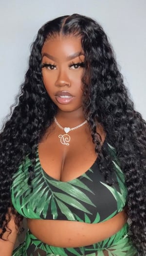 Image of Deep Wave 360 Lace Wig in 26”
