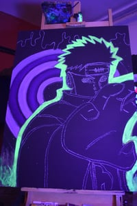 Image 1 of Pain From Naruto + Glow In The Dark Art 