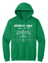 "Brotherly Shove" Kelly Green Hoodie