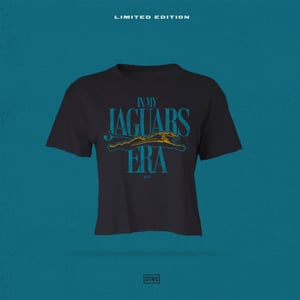 Image of Jaguars Era - Cutoff crop - Black