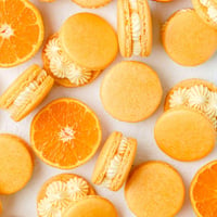 Image of Orange Creamsicle Macarons