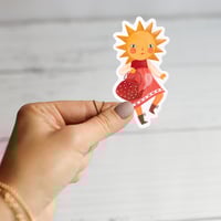 Image 1 of Sun Girl Sticker