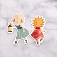 Image 4 of Sun Girl Sticker