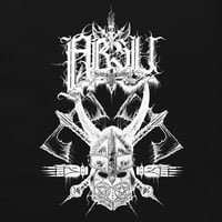 Image 2 of ABSU - CNIHTHAD Ó TANISTRY T-SHIRT (BLACK - BLUE - DARK HEATHER)