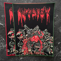 Image 1 of AUTOPSY - MENTAL FUNERAL BACKPATCH