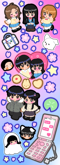 KimiNiTodoke_Stickersheet 