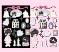 Haunted_Doll_House  Stickersheet 