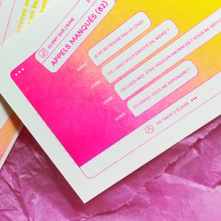 [PACK] Cartes postales x4 - Graphiste 🎨 Image 5