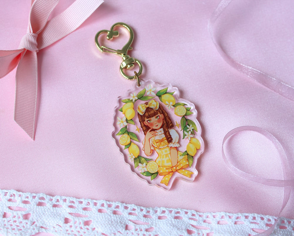 Image of Lemon lolita keychain
