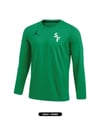Jordan Long Sleeve Sport Tee - green