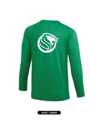 Image 2 of Jordan Long Sleeve Sport Tee - green