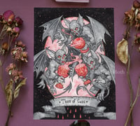 Image 4 of Tarot Prints. Thress of ...