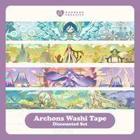 Image 1 of Genshin Impact Archon Foil Washi Tapes