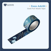Image 1 of Wanderer - Eons Adrift Gold Foil Washi Tape