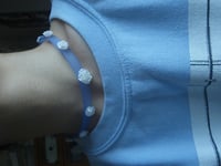 Image 3 of White Rose Blue Collar 