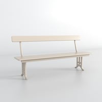 Bench Type A. Requires Assembly (2nr legs, seat and back rest)